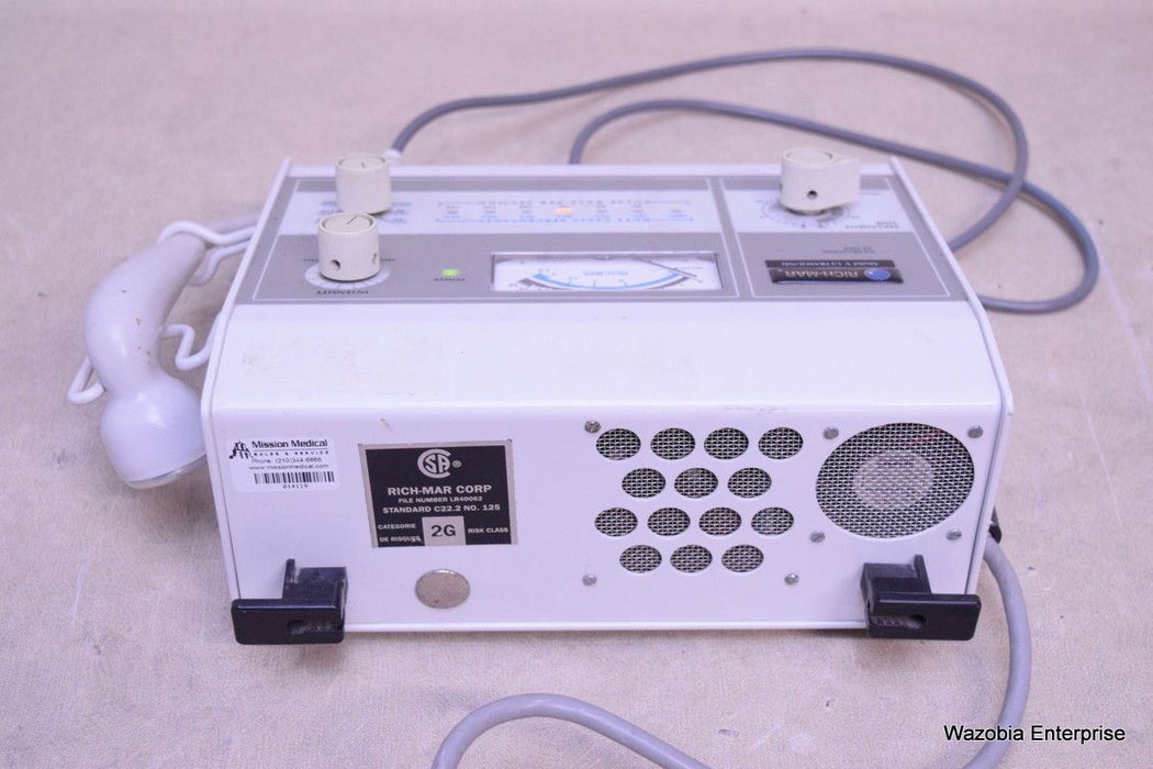 RICH-MAR MODEL V ULTRASOUND THERAPY APPARATUS