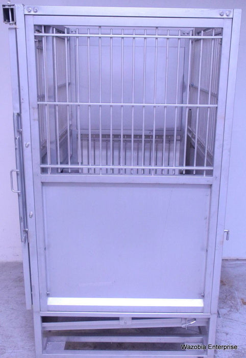 PE&F81976  STAINLESS STEEL ANIMAL CAGE