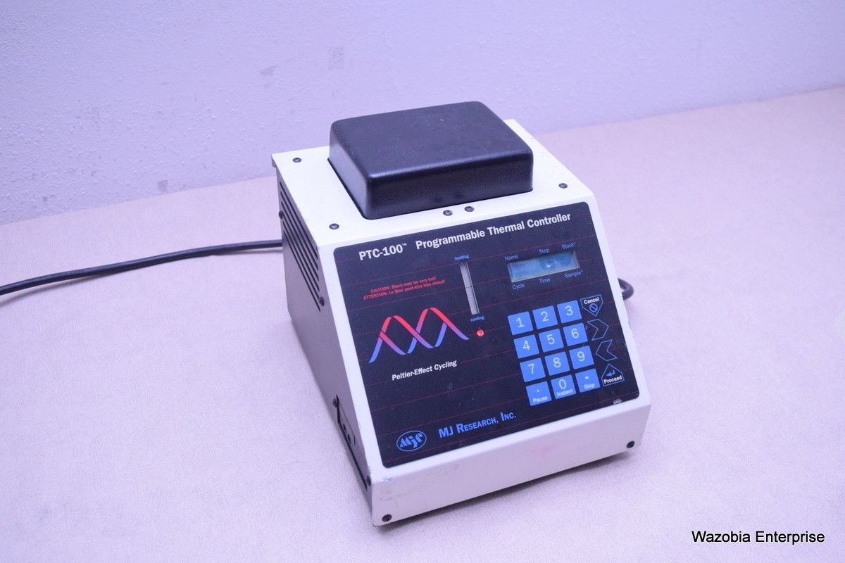 MJ RESEARCH PTC-100 PROGRAMMABLE THERMAL CONTROLLER THERMAL CYCLER