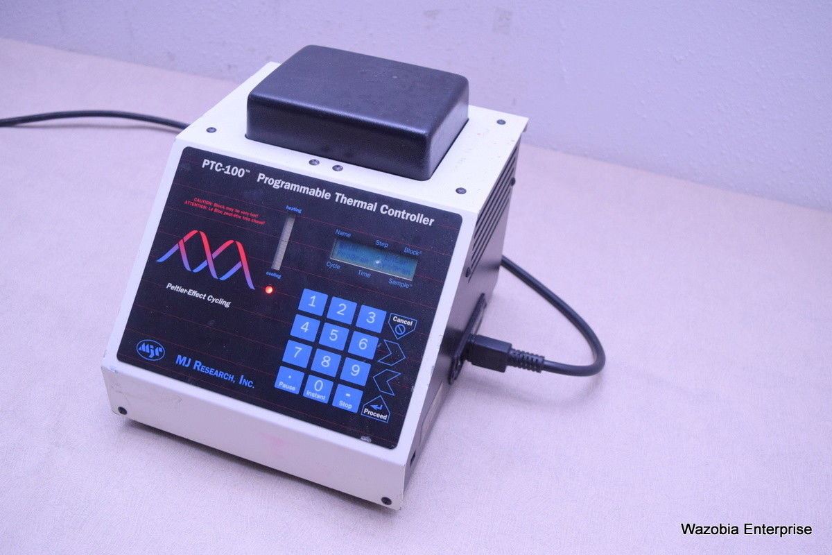 MJ RESEARCH PTC-100 PROGRAMMABLE THERMAL CONTROLLER THERMAL CYCLER