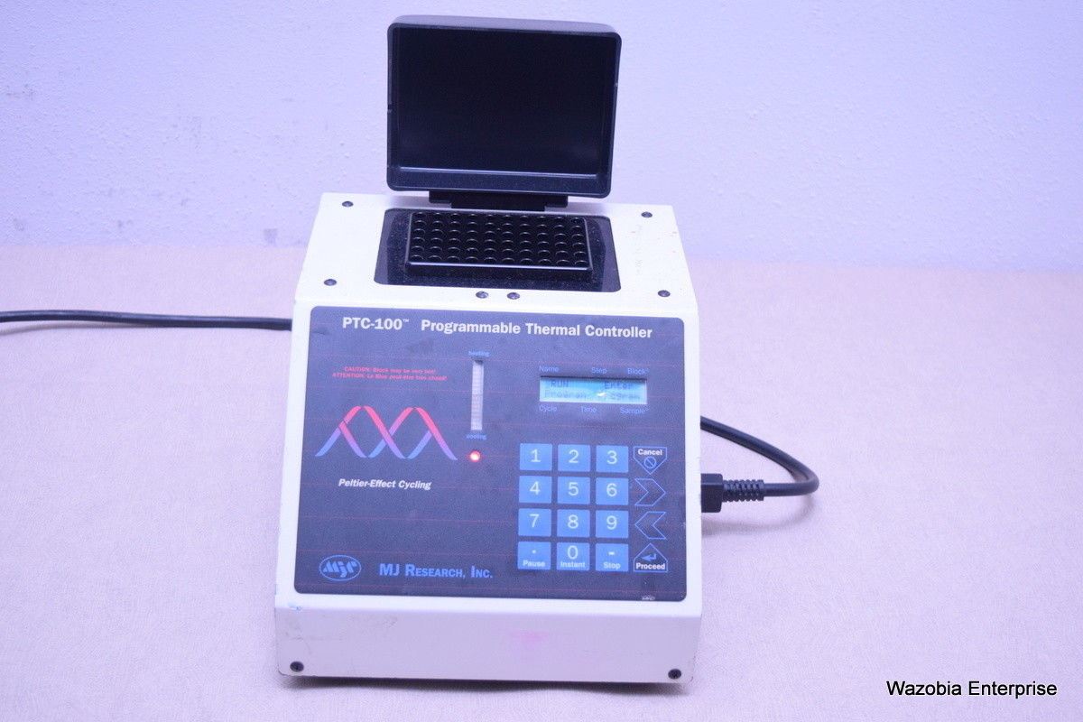 MJ RESEARCH PTC-100 PROGRAMMABLE THERMAL CONTROLLER THERMAL CYCLER