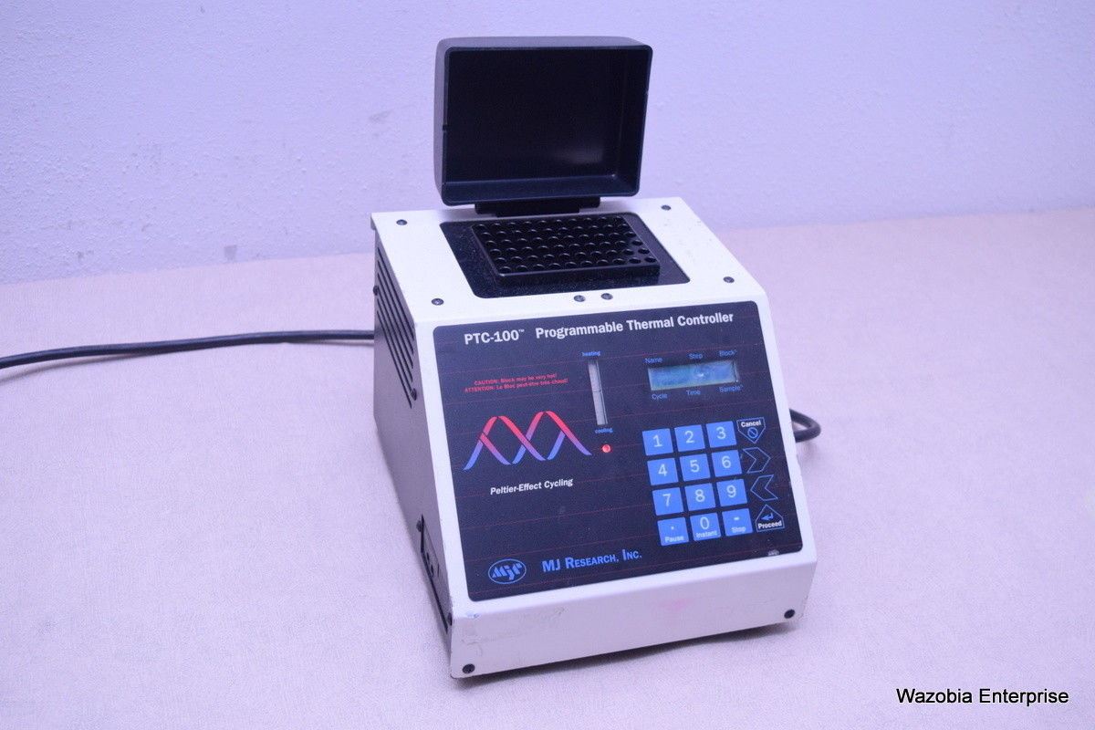 MJ RESEARCH PTC-100 PROGRAMMABLE THERMAL CONTROLLER THERMAL CYCLER