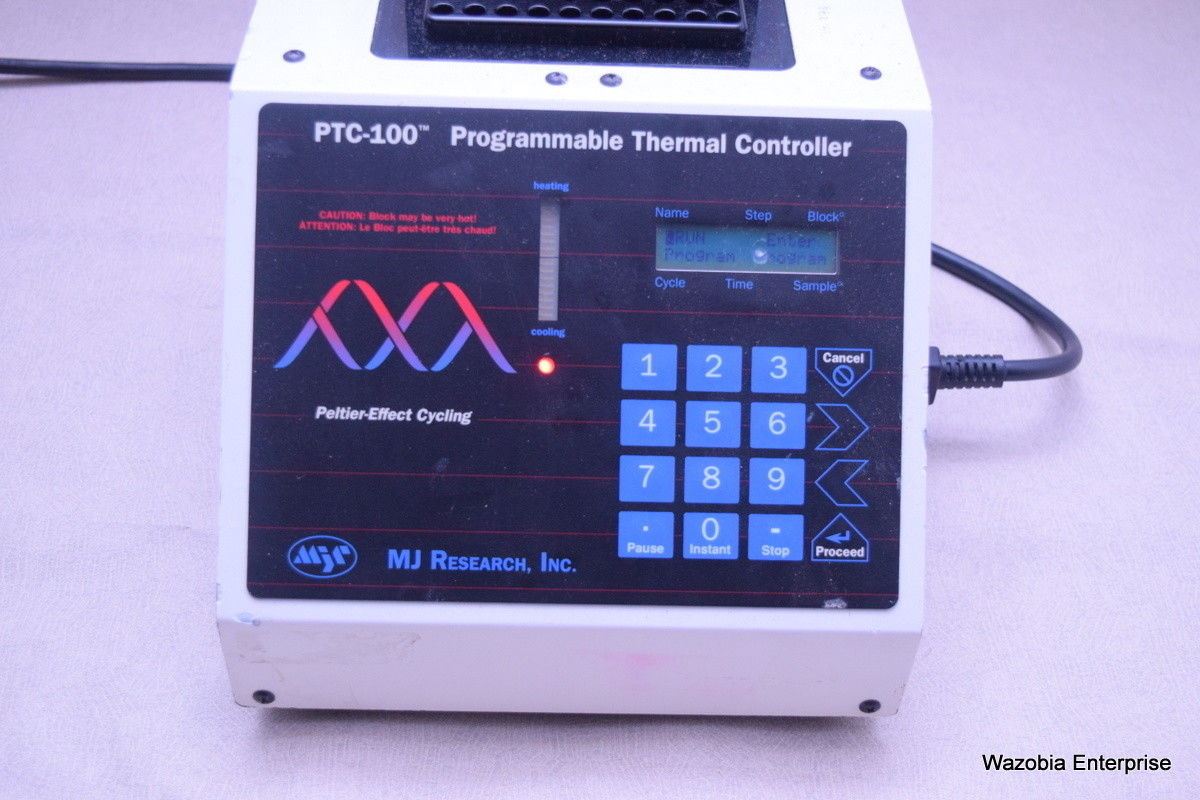 MJ RESEARCH PTC-100 PROGRAMMABLE THERMAL CONTROLLER THERMAL CYCLER