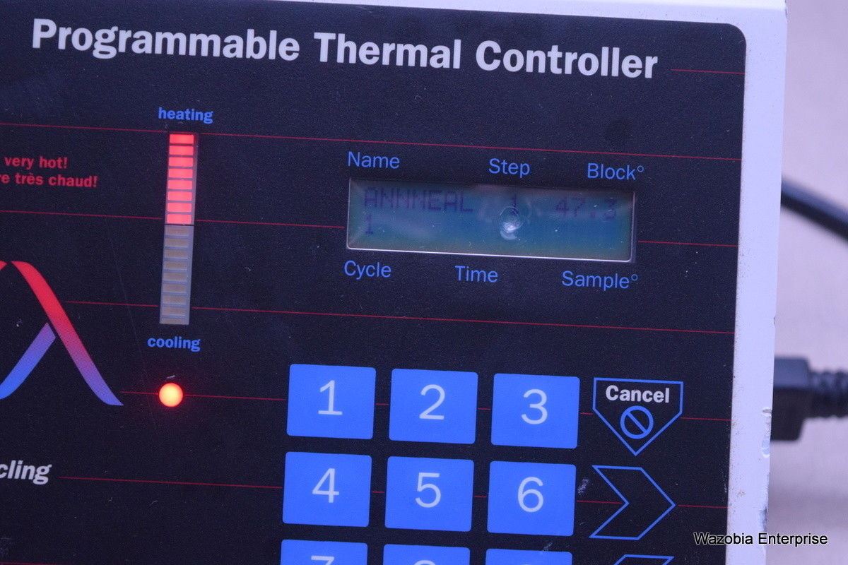 MJ RESEARCH PTC-100 PROGRAMMABLE THERMAL CONTROLLER THERMAL CYCLER