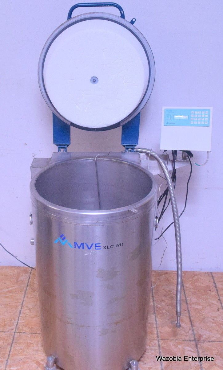 MVE XLC-511-F BB CRYOPRESERVATION CRYOGENIC LIQUID NITROGEN FREEZER MVE TEC 2000