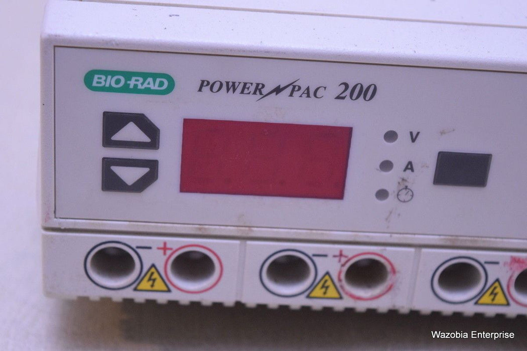 BIO-RAD POWER PAC 200 ELECTROPHORESIS POWER SUPPLY