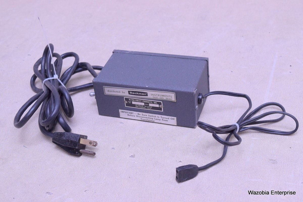 BECKMAN INSTRUMENTS UVP ULTRA-VIOLET PRODUCTS SCT1 LAMP POWER SUPPLY