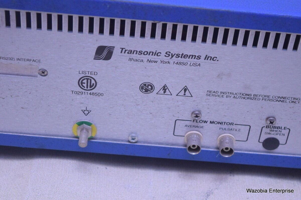 TRANSONIC SYSTEM MODEL T206 SMALL ANIMAL BLOOD FLOW METER