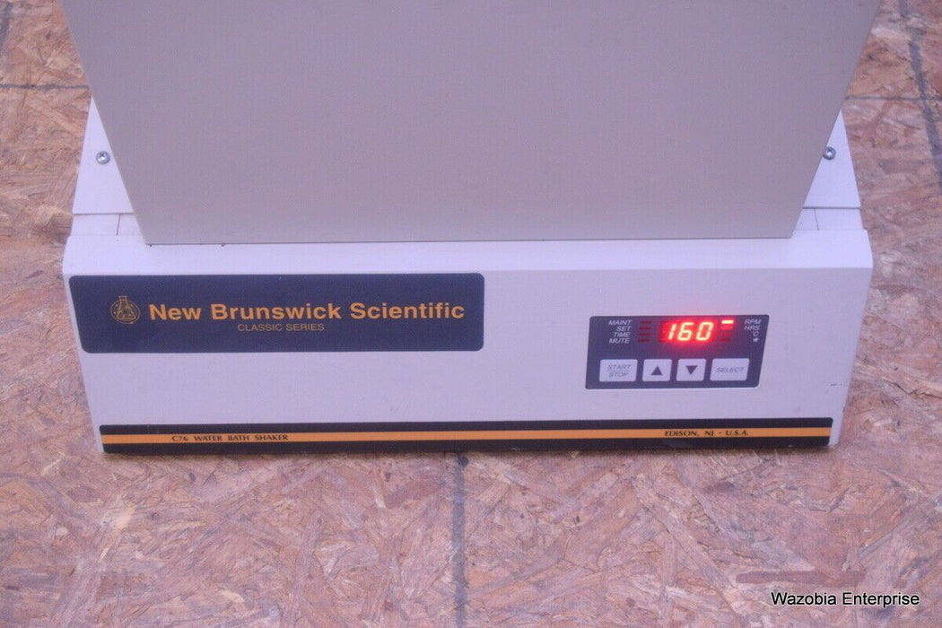 NEW BRUNSWICK SCIENTIFIC MODEL CLASSIC C76 WATER BATH SHAKER