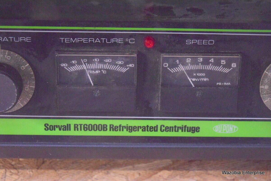 SORVALL RT 6000B REFRIGERATED CENTRIFUGE