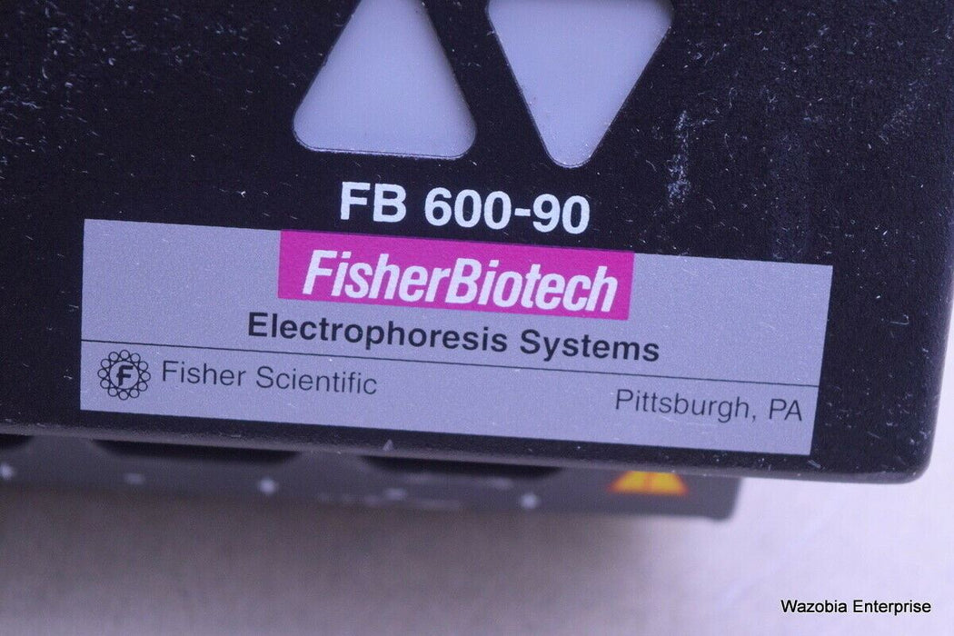 FISHER BIOTECH MODEL FB 600-90 ELECTROPHORESIS SYSTEMS POWER SUPPLY