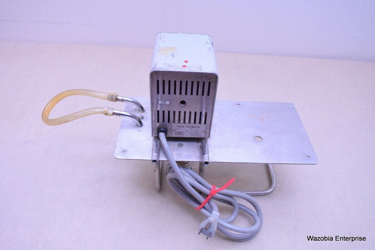 LAUDA THERMOSTAT MODEL B1 HEATED WATER BATH CIRCULATOR  IMMERSION  RECIRCULATING