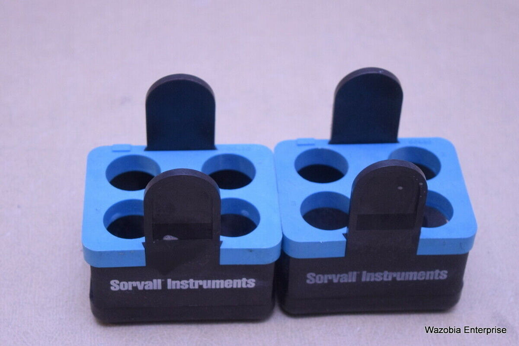 LOT OF 2 SORVALL CENTRIFUGE SWING ROTOR ADAPTERS