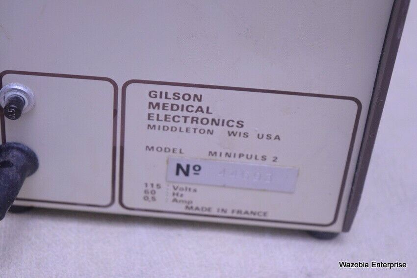 GILSON MODEL STALTIC PUMP MINIPLUS 2