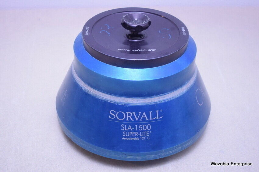 SORVALL MODEL SLA-1500 SUPER-LITE AUTOCLAVABLE 121 C CENTRIFUGE ROTOR