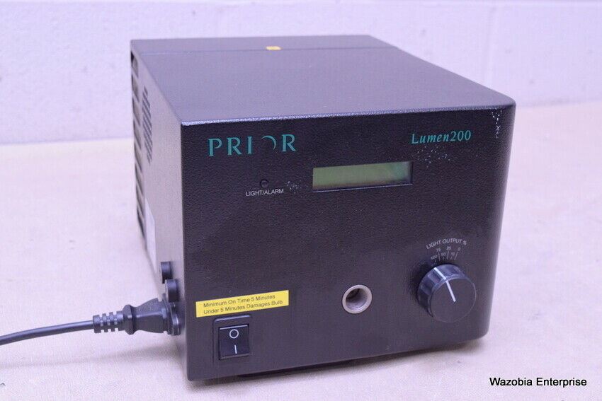 PRIOR LUMEN 200 MODEL L220US FLUORESCENCE MICROSCOPE LIGHT SOURCE