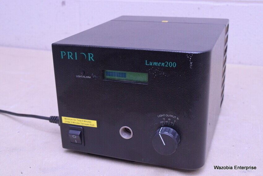 PRIOR LUMEN 200 MODEL L220US FLUORESCENCE MICROSCOPE LIGHT SOURCE