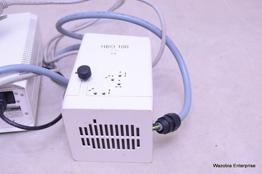 ZEISS FLUOARC BP 001.26C MICROSCOPE LIGHT SOURCE POWER SUPPLY WITH KEYBOARD