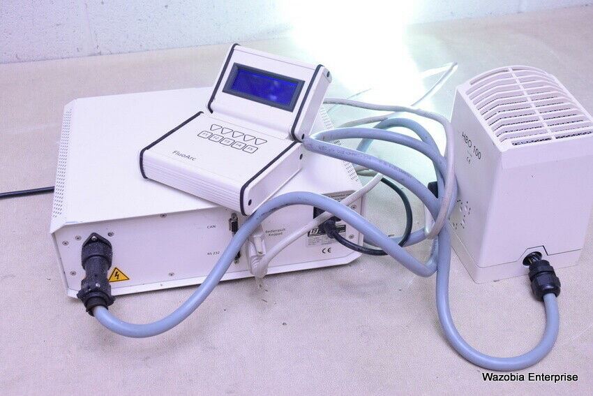 ZEISS FLUOARC BP 001.26C MICROSCOPE LIGHT SOURCE POWER SUPPLY WITH KEYBOARD