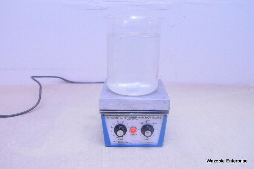 COLE & PALMER MAGNETIC STIRRER WITH HOT PLATE MODEL 700-5011