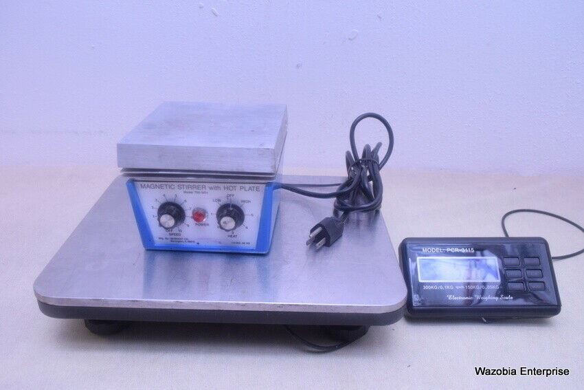 COLE & PALMER MAGNETIC STIRRER WITH HOT PLATE MODEL 700-5011