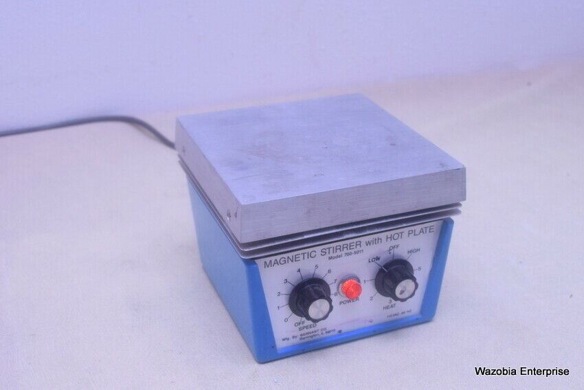 COLE & PALMER MAGNETIC STIRRER WITH HOT PLATE MODEL 700-5011