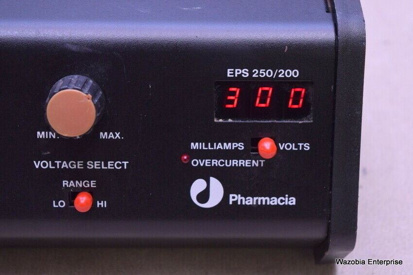 PHARMACIA ELECTROPHORESIS POWER SUPPLY EPS 250/200