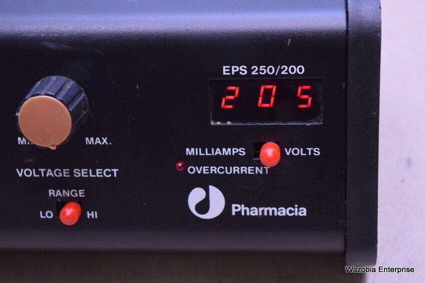 PHARMACIA ELECTROPHORESIS POWER SUPPLY EPS 250/200