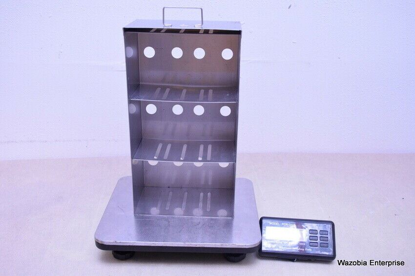 STAINLESS STEEL LABORATORY CRYO STORAGE FREEZER RACK CRYOGENIC	9 x 5 ½ x 17