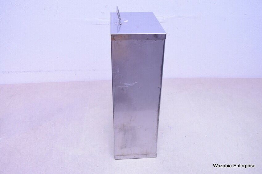 STAINLESS STEEL LABORATORY CRYO STORAGE FREEZER RACK CRYOGENIC	9 x 5 ½ x 17