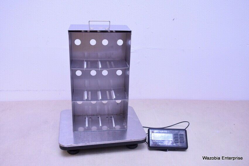 STAINLESS STEEL LABORATORY CRYO STORAGE FREEZER RACK CRYOGENIC	9 x 5 ½ x 17