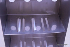 STAINLESS STEEL LABORATORY CRYO STORAGE FREEZER RACK CRYOGENIC	9 x 5 ½ x 17