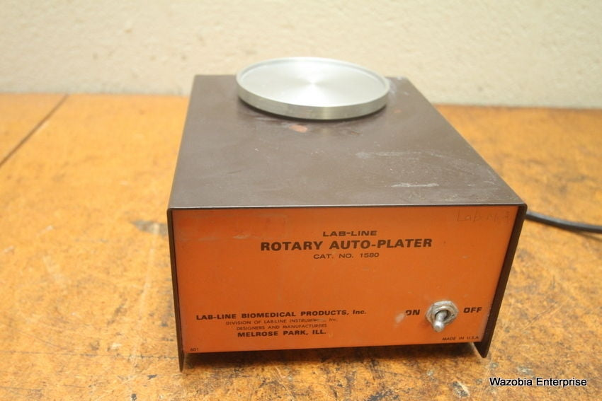 LAB-LINE ROTARY AUTO-PLATER 1580