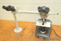 NIKON LABOPHOT-2  EXTENDED VIEWING MICROSCOPE WITH OBJECTIVES AND OCULARS