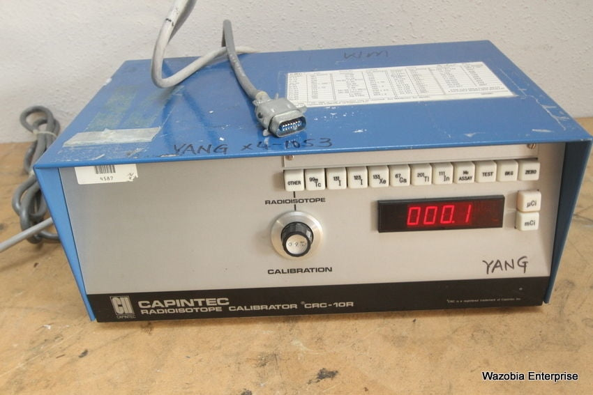 CAPINTEC INC RADIOISOTOPE CALIBRATOR CRC-10R
