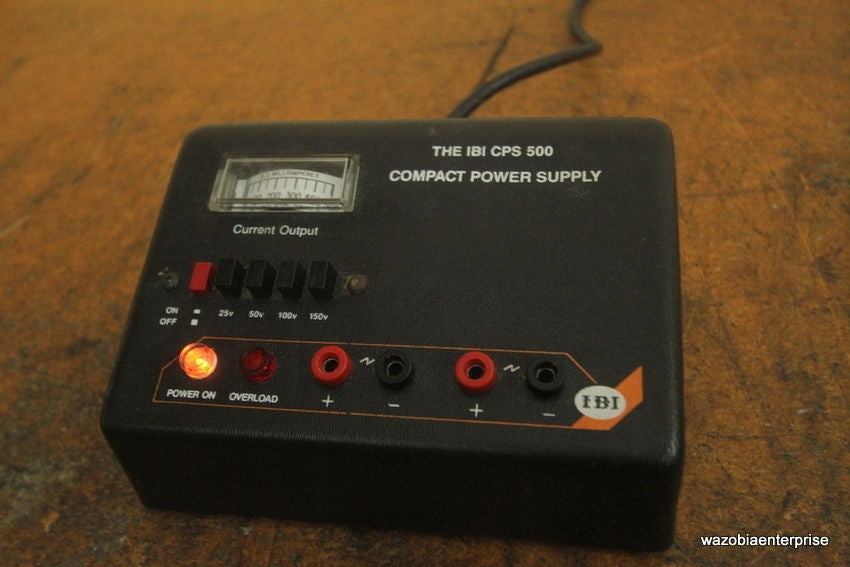 IBI CPS 500 COMPACT POWER SUPPLY MODEL 92100