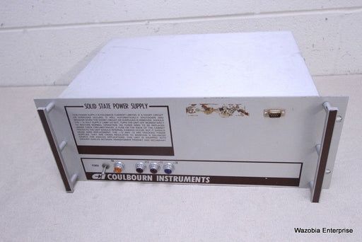 COULBOURN INSTRUMENTS SOLID STATE POWER SUPPLY MODEL SI5-05