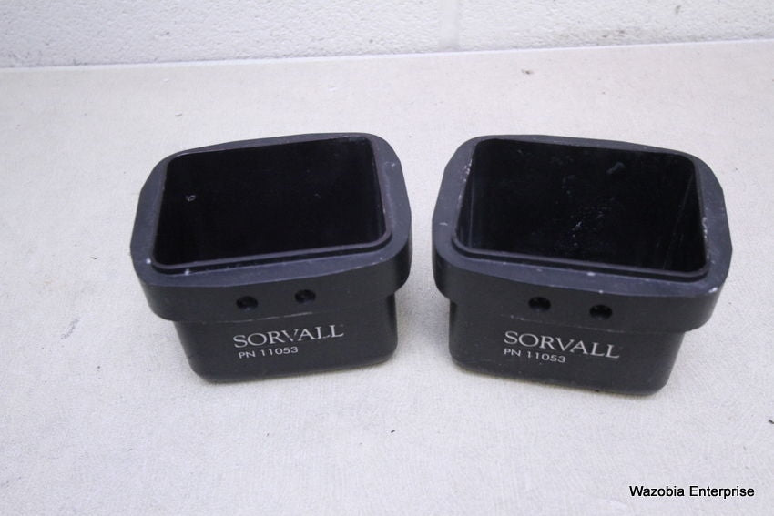 LOT OF 2 DUPONT  SORVALL CENTRIFUGE SWING ROTOR BUCKET PN 11053