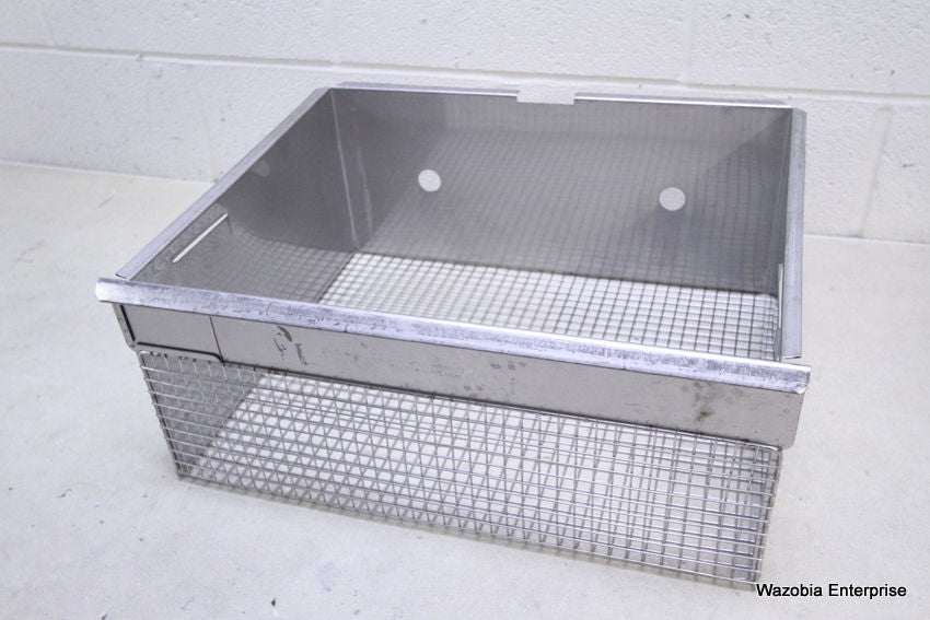 HARFORD METAL PRODUCTS STERILIZATION BASKET SURGICAL CONTAINER 17.5"X15"X8"