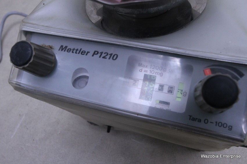 METTLER INSTRUMENT P 1210 P1210 LABORATORY SCALE 1200G