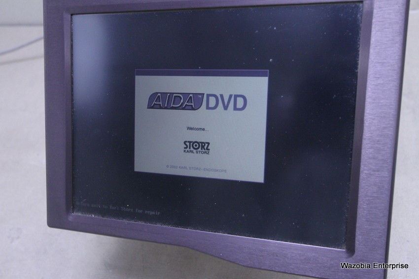 KARL STORZ ENDOSKOPE SCB AIDA DVD 202040 20 SMART SCREEN FOR VIDEO  ENDOSCOPY