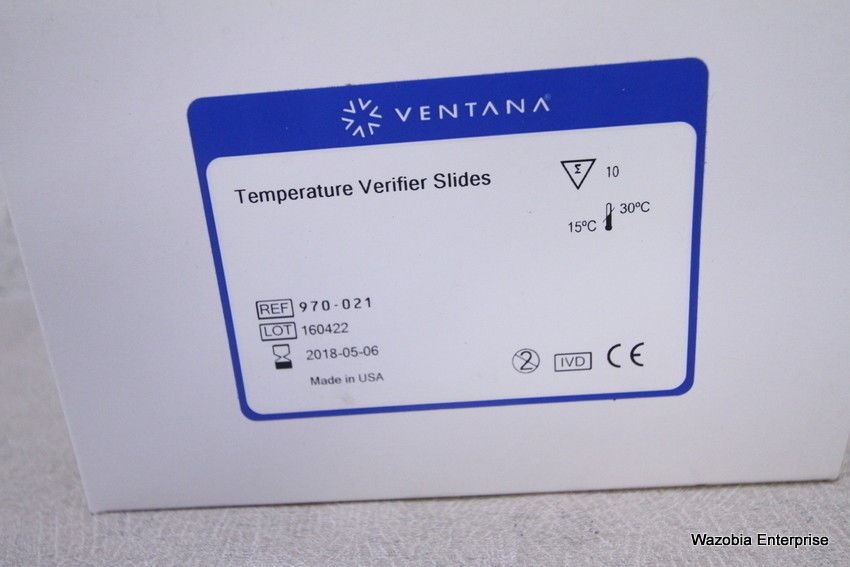 VENTANA TEMPERATURE VERIFIER SLIDES 970-021