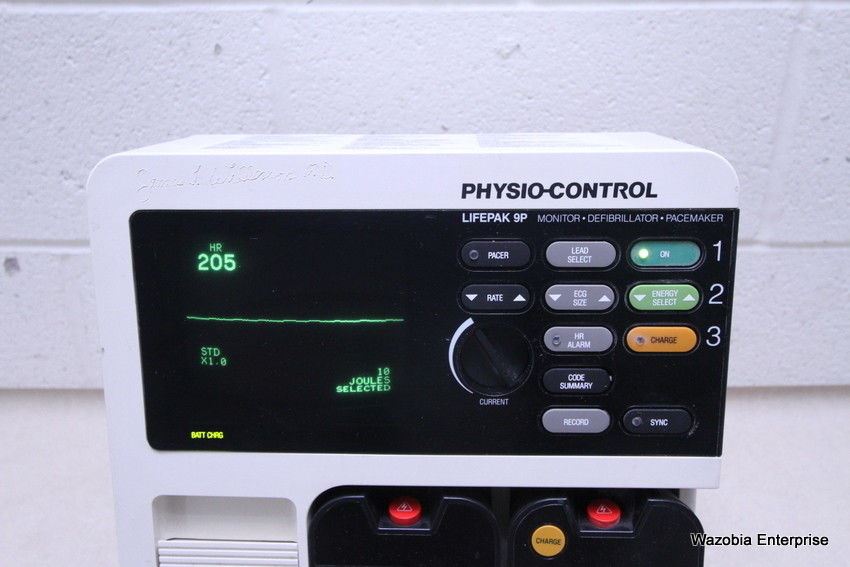 PHYSIO-CONTROL LIKEPAK 9P  MONITOR 805460-16