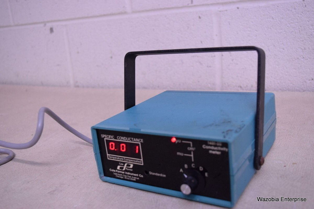 COLE-PARMER INSTRUMENT 1481-00 CONDUCTIVITY METER SPECIFIC CONDUCTANCE