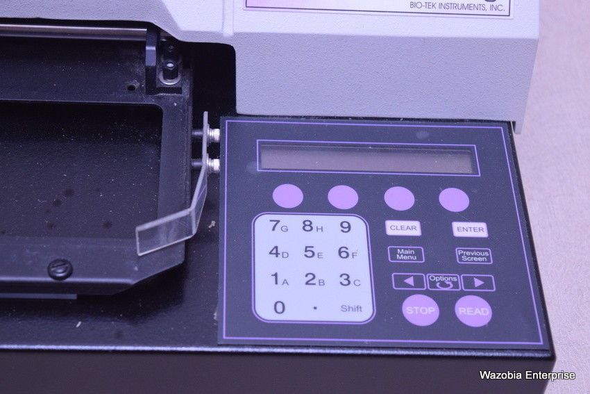 BIO-TEK INSTRUMENTS EL800 UNIVERSAL MICROPLATE READER