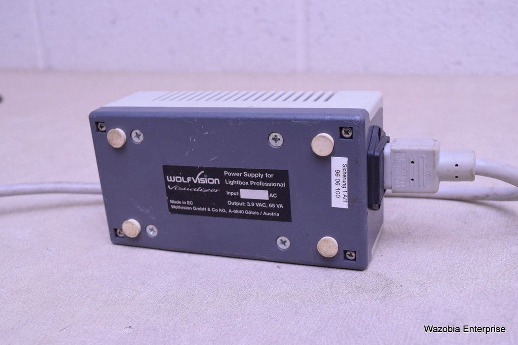 WOLFVISION VISUALIZER POWER SUPPLY FOR LIGHTBOX PROFESSIONAL