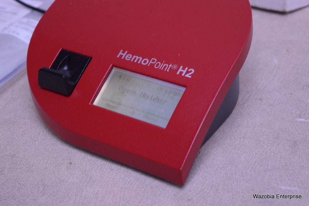 STANBIO LABORATORY HEMOPOINT H2 HEMAGLOBIN PHOTOMETER MODEL 3008-0031-6801