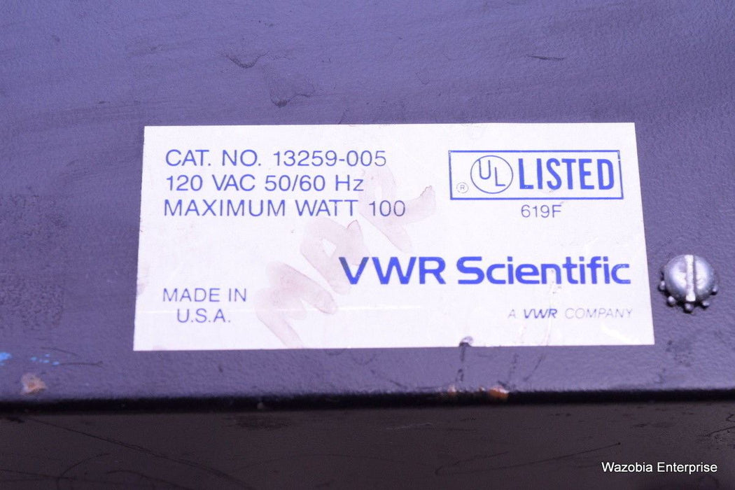 VWR SCIENTIFIC HEAT BLOCK CAT. NO. 13259-005