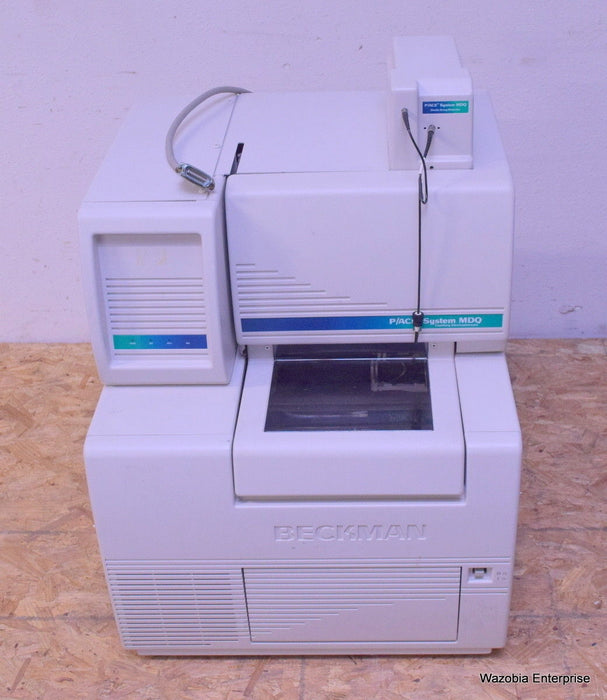 BECKMAN P/ACE SYSTEM MDQ CAPILLARY ELECTROPHORESIS WITH DIODE ARRAY DETECTOR