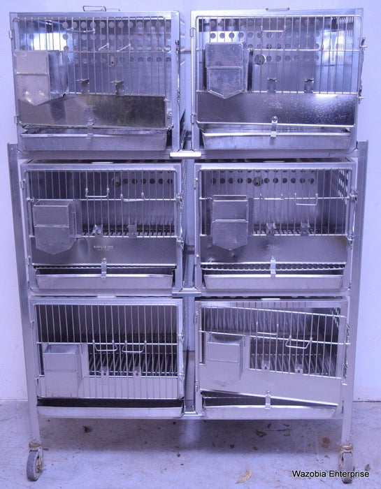 SHOR-LINE KC.MO SHOR LEDGE STAINLESS STEEL ANIMAL CAGE